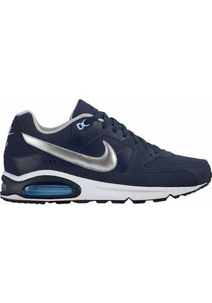 nike air max command leather blauw